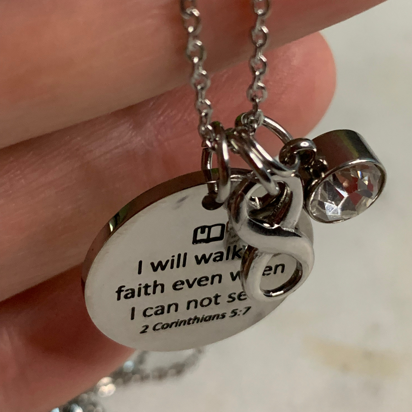 Walk by Faith Necklace
