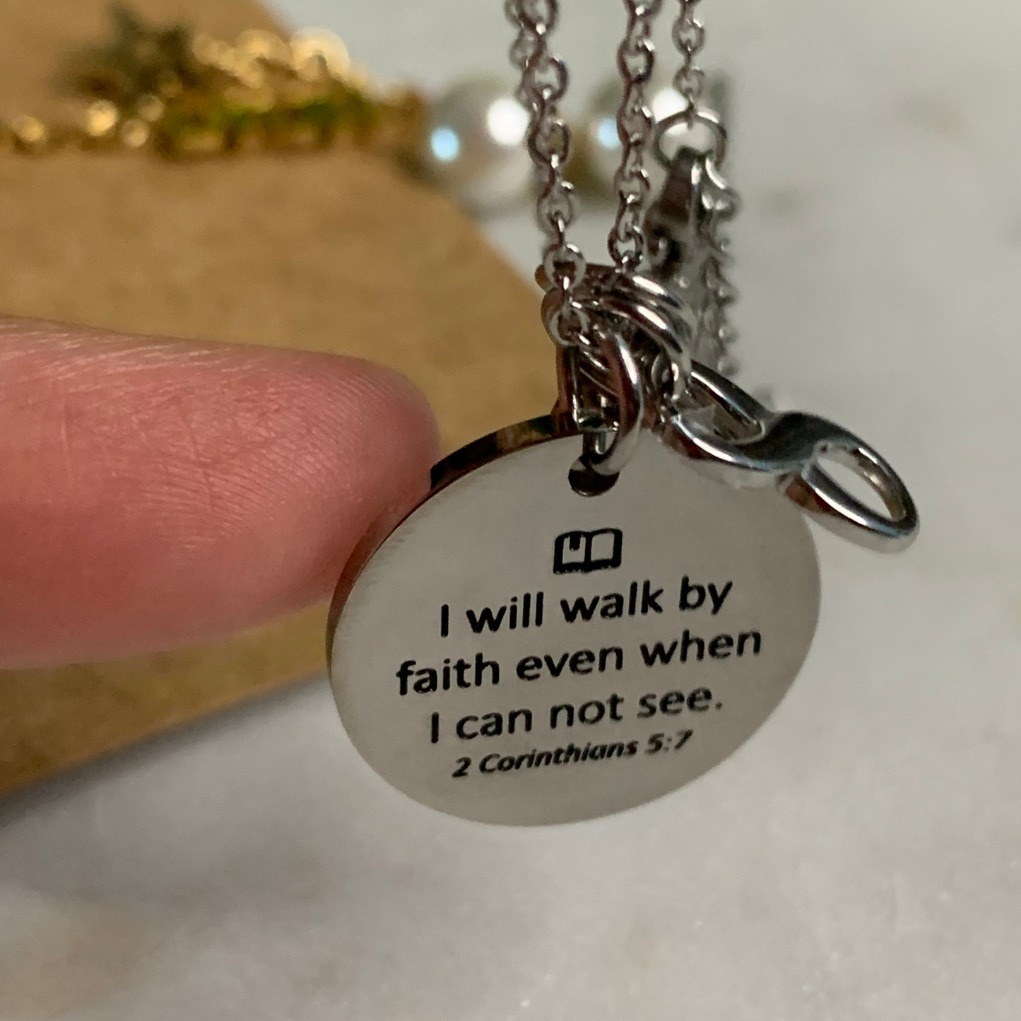Walk by Faith Necklace