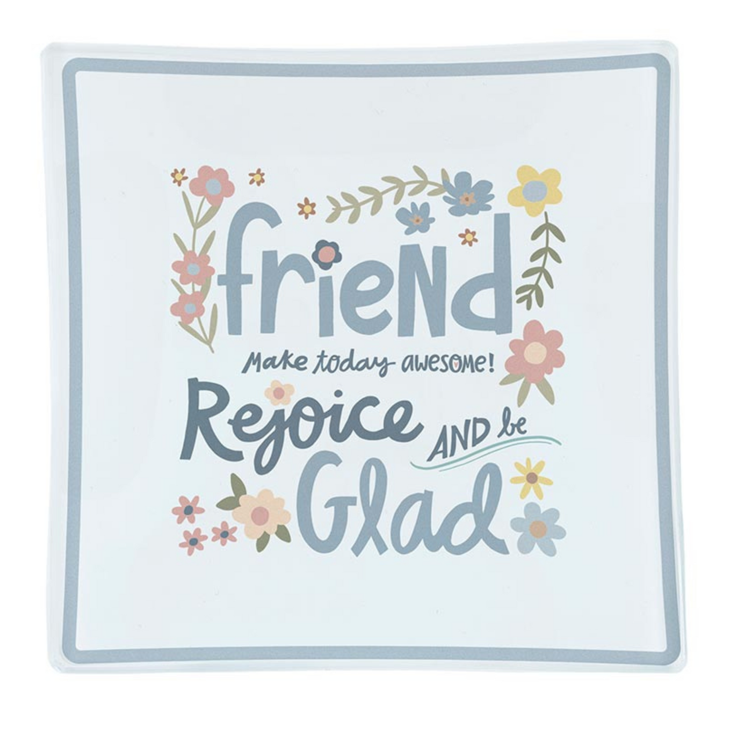 Trinket Tray - Square - Friend