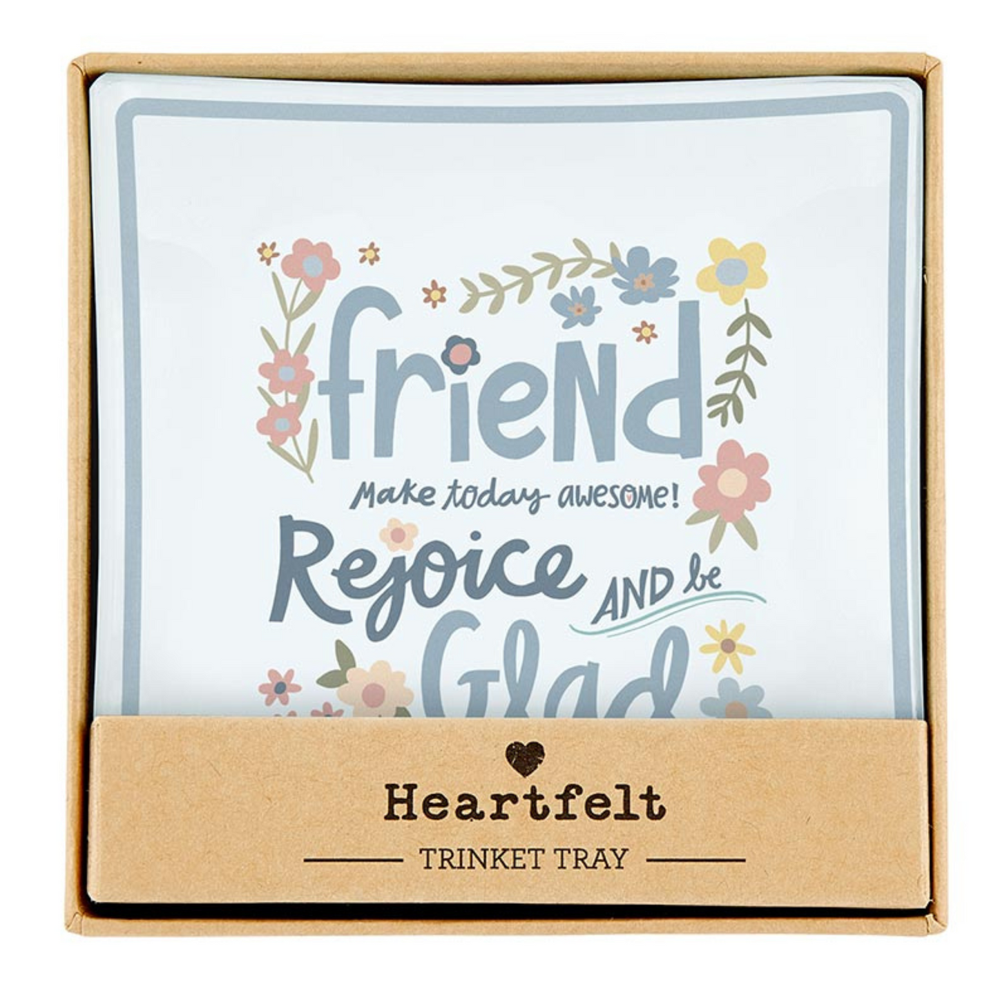 Trinket Tray - Square - Friend