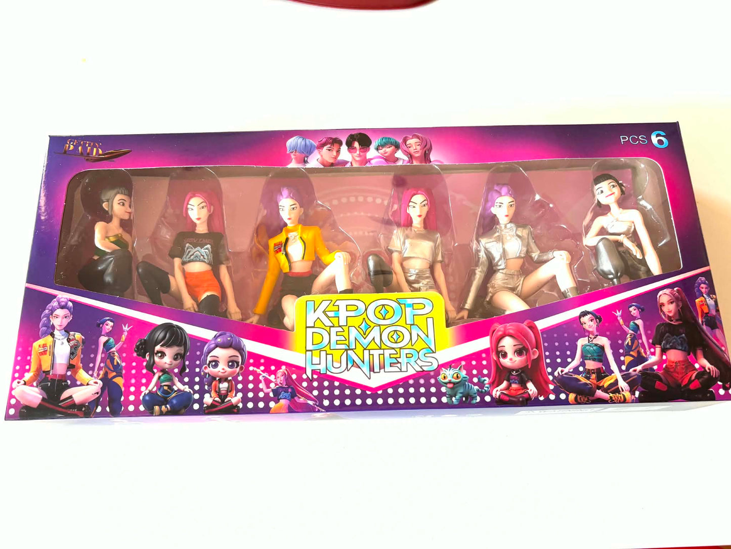 Kpop Huntrix Demon Hunters 6 pcs