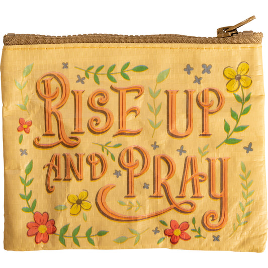Zipper Wallet - "Rise Up And Pray"