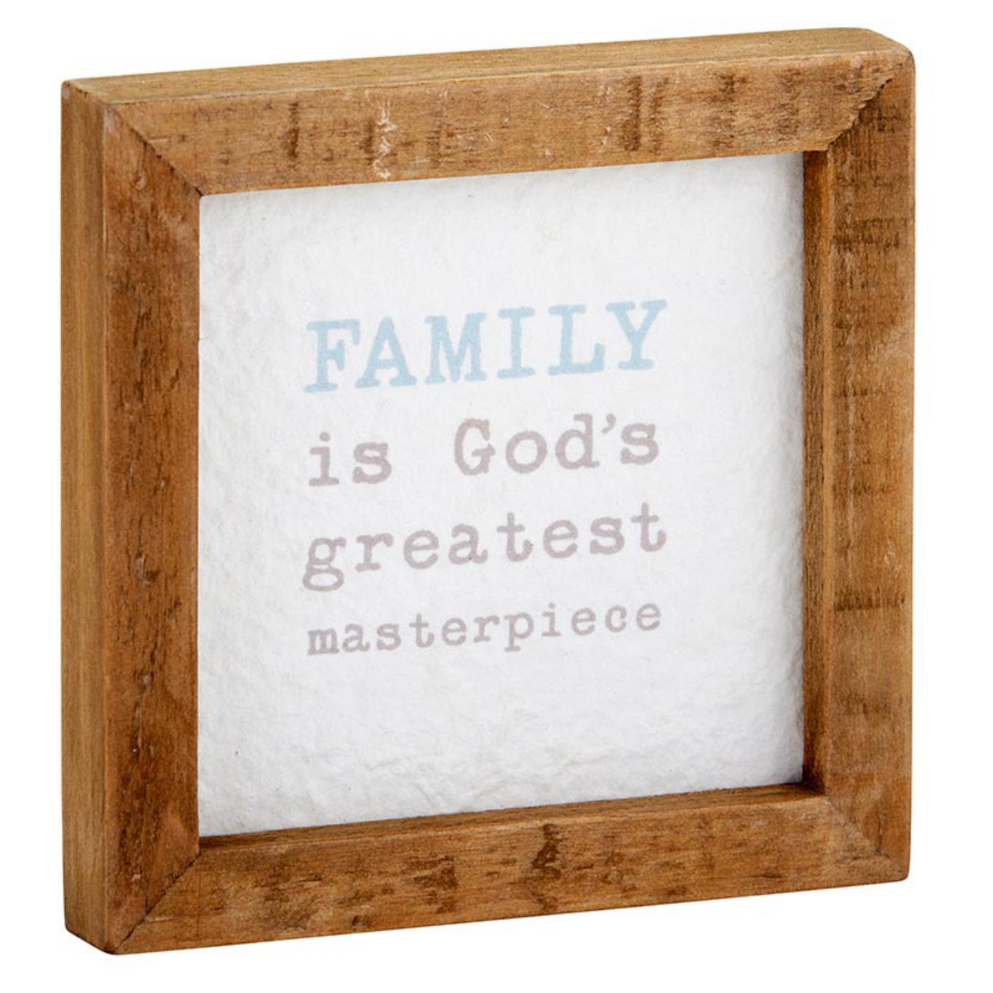 Framed Wall Sign-Family is