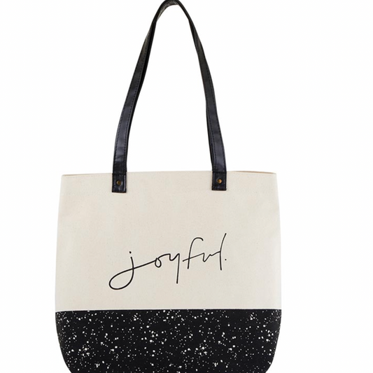 Canvas Tote - Joyful