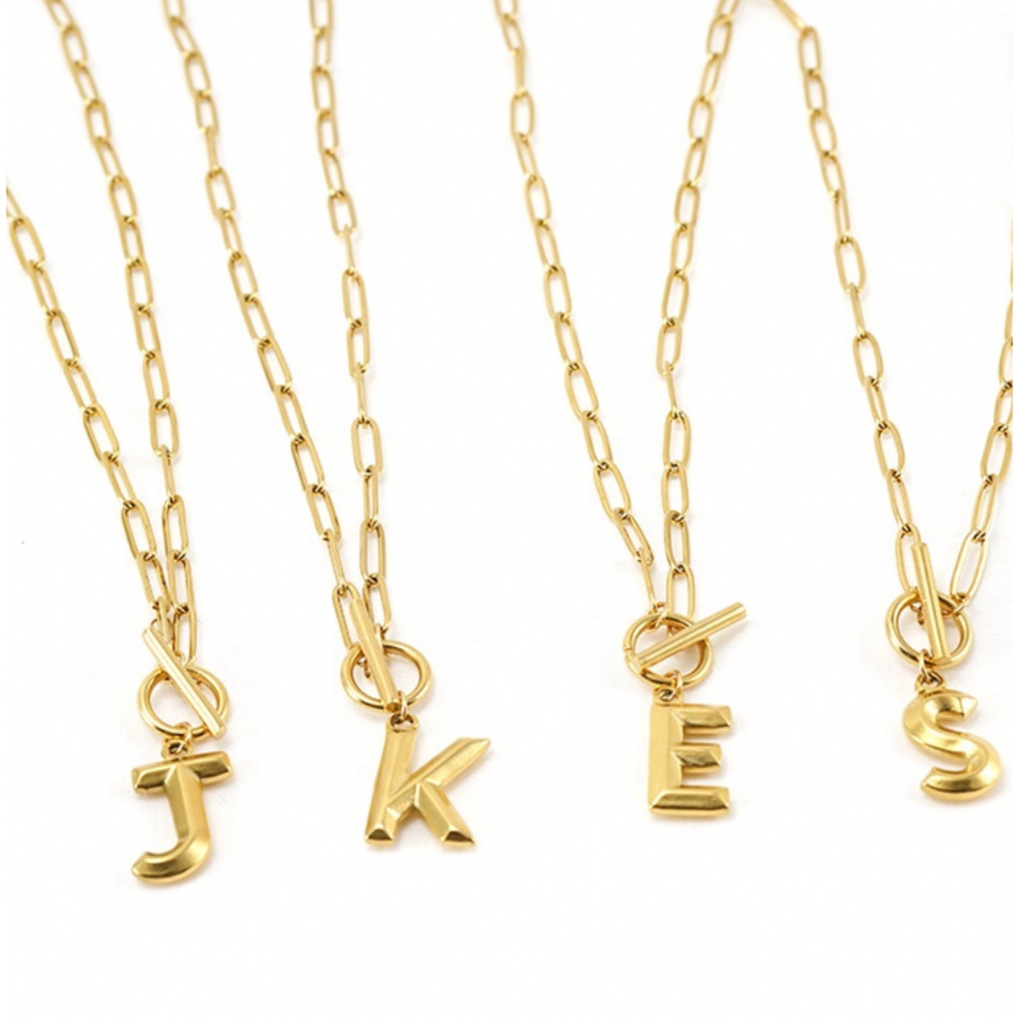Fifty Four Dreams Initial Necklace Pendant
