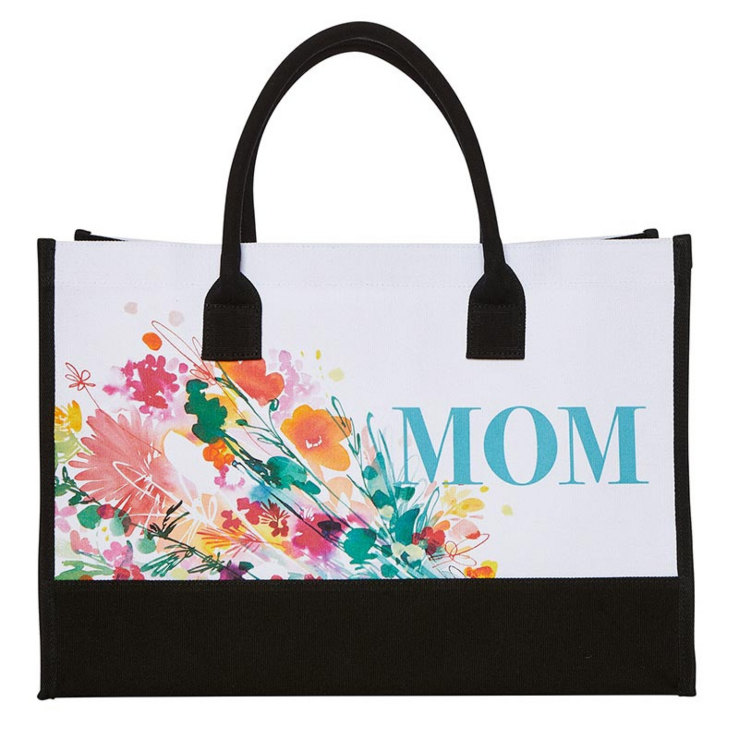 Canvas Tote - Mom Flowers