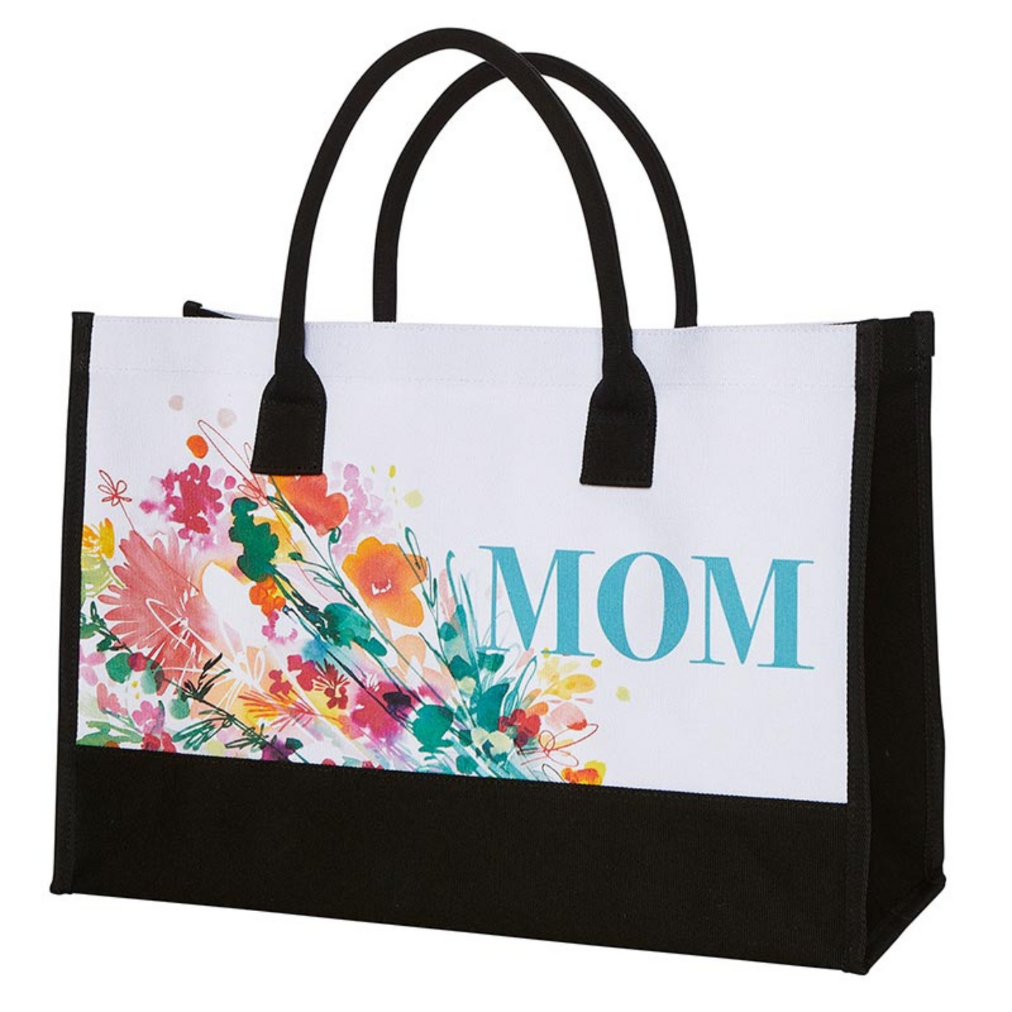 Canvas Tote - Mom Flowers