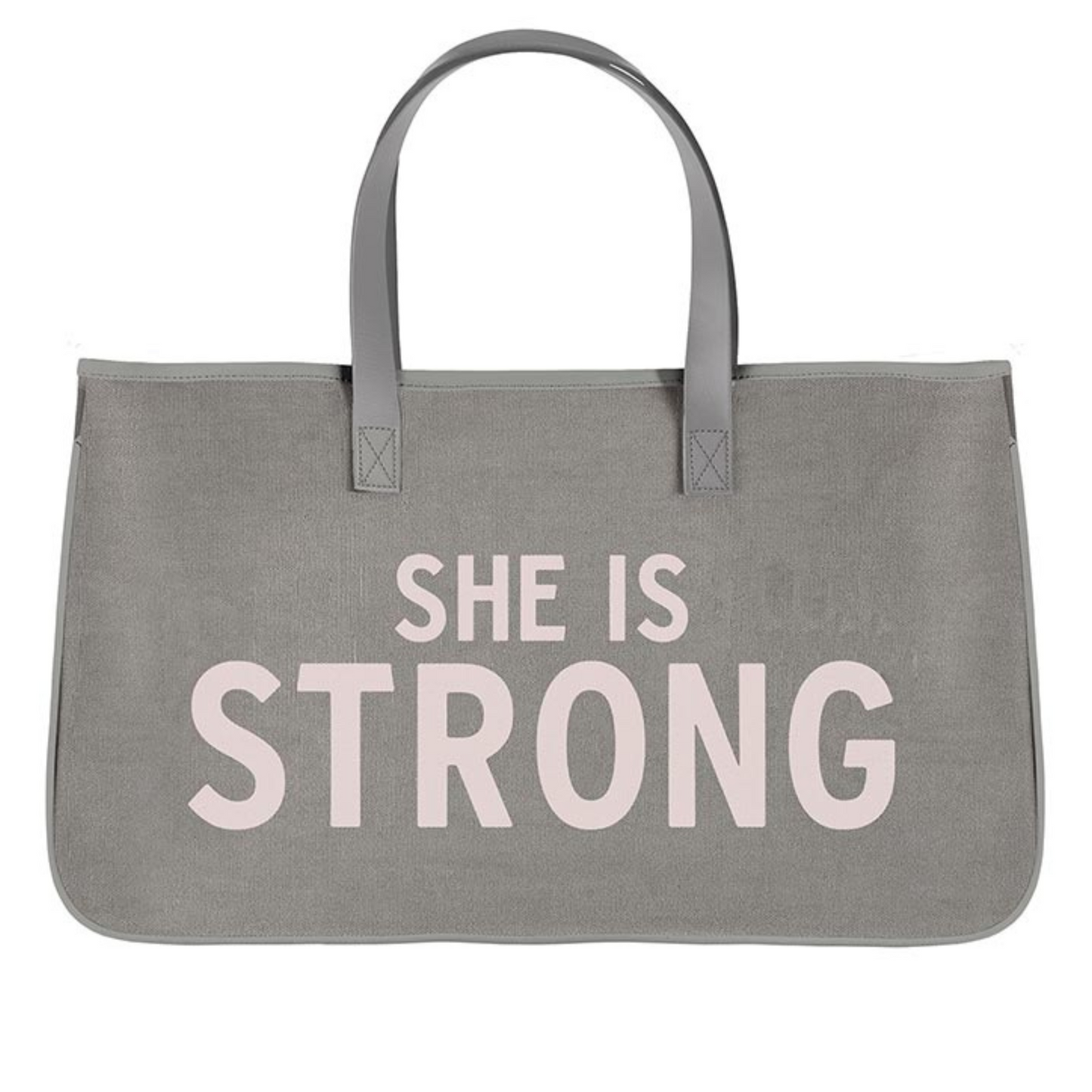 Large Canvas Tote - Blessed