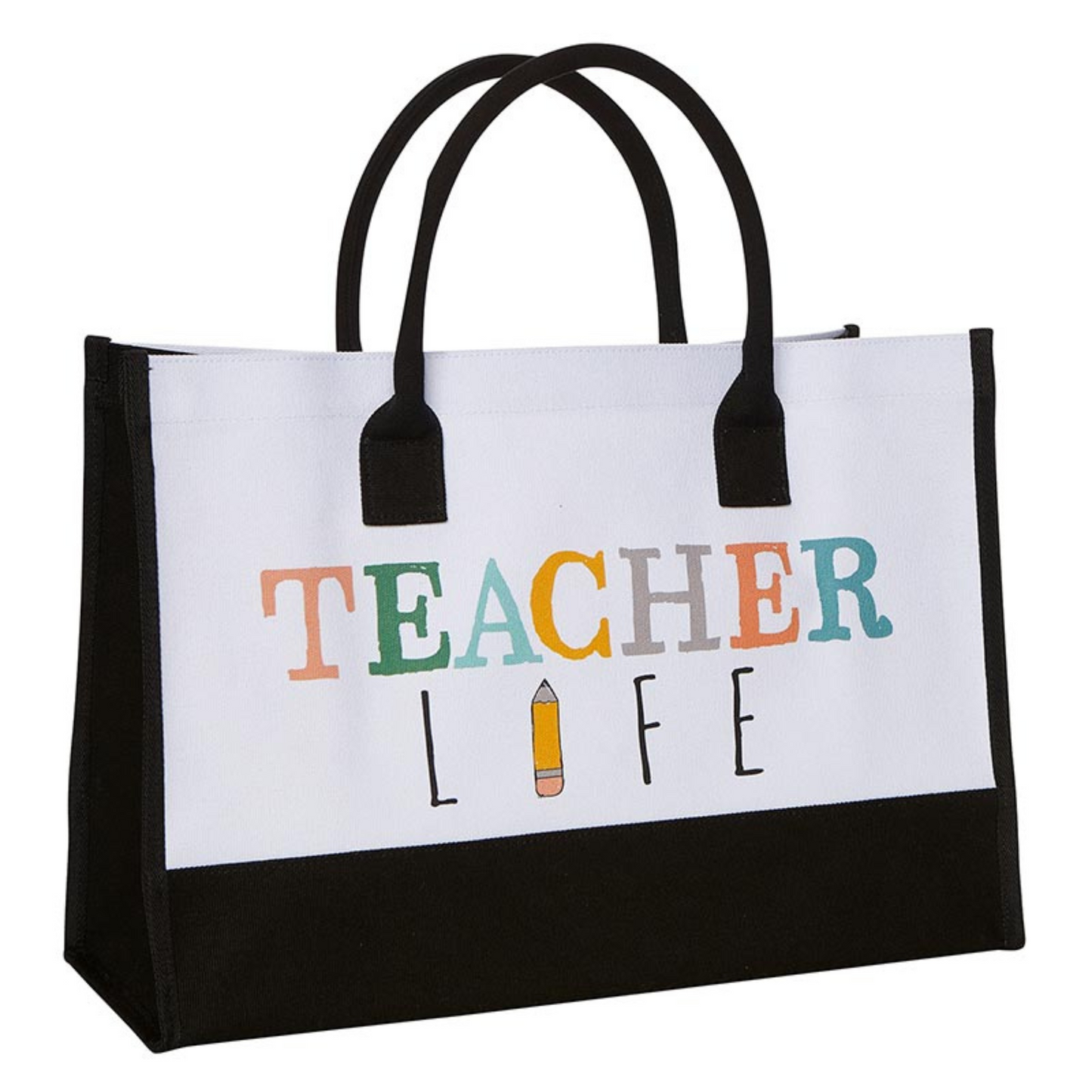 Canvas Tote - Teacher Life